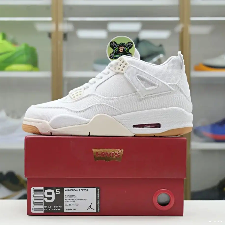 levis (levis Kimikick white Air 4 Jordan Jordan tag) 0813